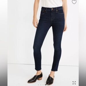 Madewell 9" Mid-Rise Skinny Jeans in Orland Wash: TENCEL™ Denim Edition, Size 29
